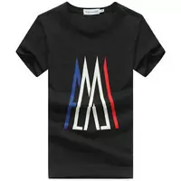 moncler cotton jersey t-shirt print mountain logo